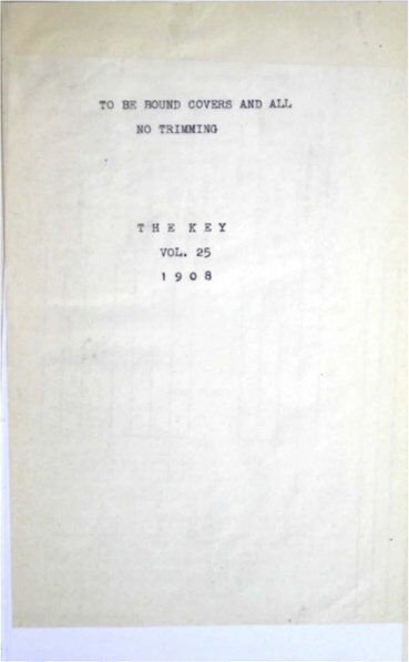 File:THE KEY VOL 25 NO 1 FEB 1908.pdf