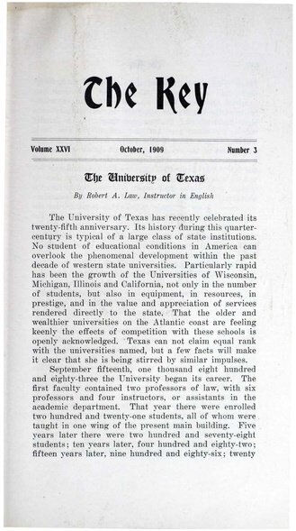 File:THE KEY VOL 26 NO 3 OCT 1909.pdf