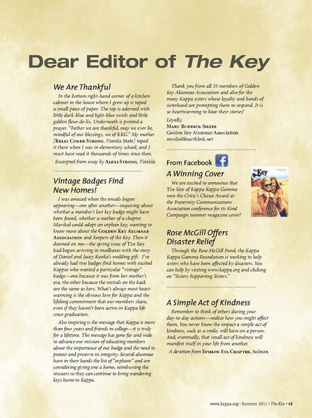 File:THE KEY VOL 128 NO 2 SUMMER 2011.pdf