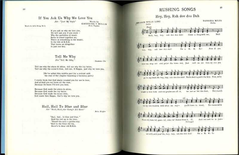 File:Songs of Kappa Kappa Gamma 1960.pdf