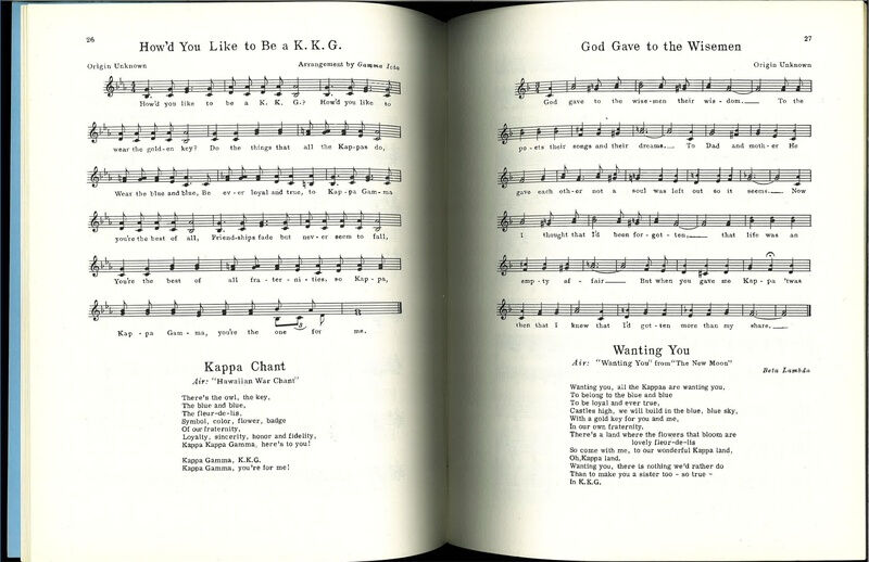 File:Songs of Kappa Kappa Gamma 1960.pdf