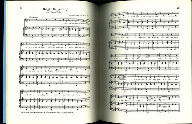 File:Songs of Kappa Kappa Gamma 1960.pdf