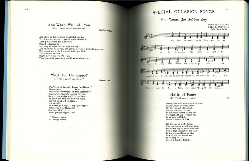 File:Songs of Kappa Kappa Gamma 1960.pdf