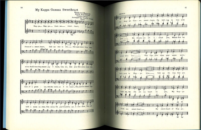 File:Songs of Kappa Kappa Gamma 1960.pdf