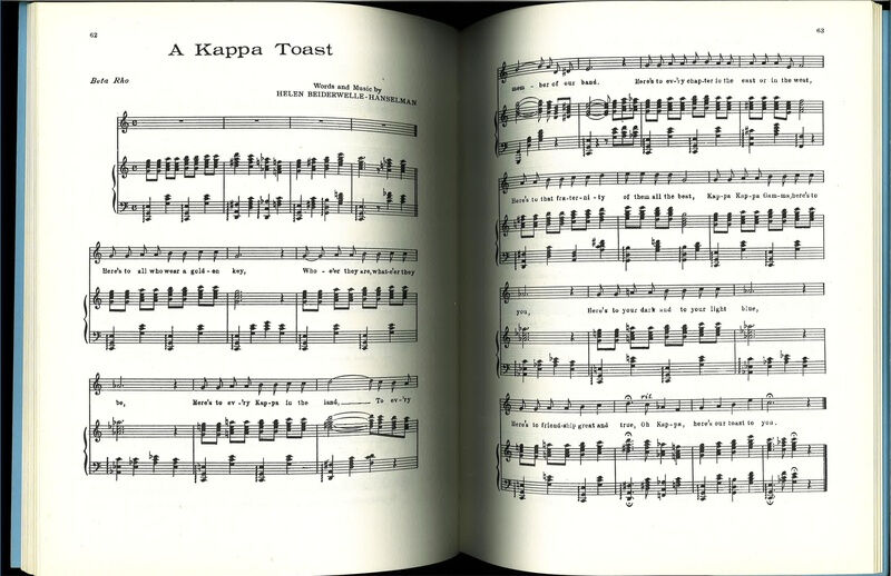 File:Songs of Kappa Kappa Gamma 1960.pdf