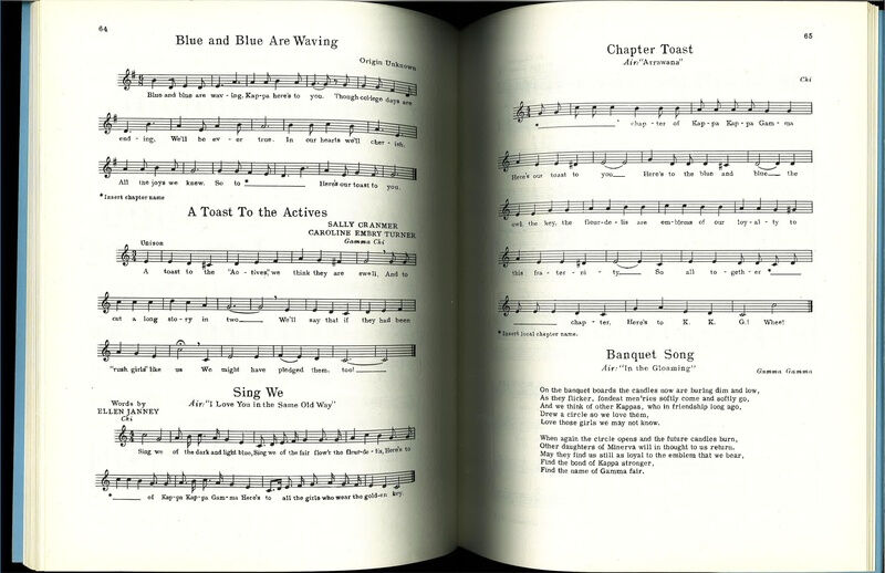 File:Songs of Kappa Kappa Gamma 1960.pdf