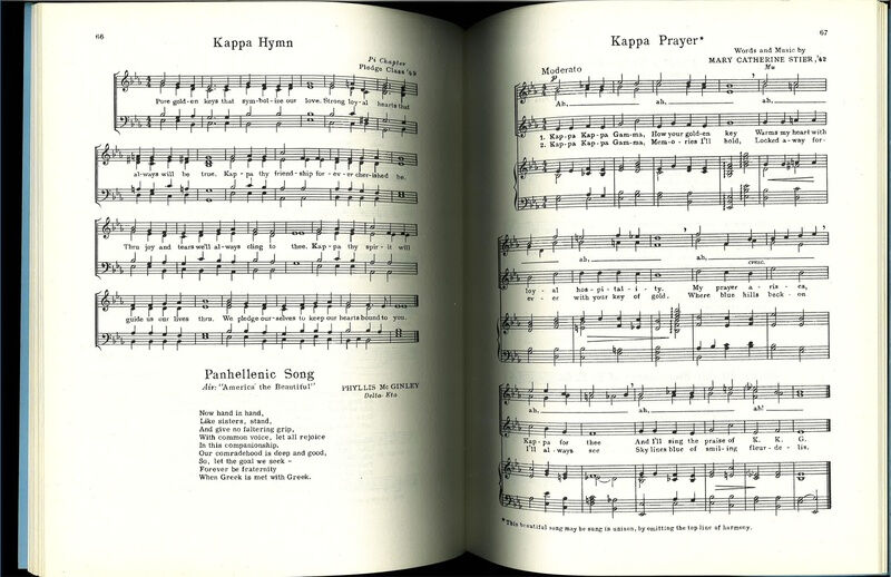 File:Songs of Kappa Kappa Gamma 1960.pdf