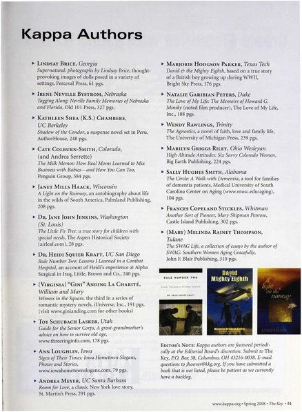 File:THE KEY VOL 125 NO 1 SPRING 2008.pdf