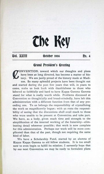 File:THE KEY VOL 23 NO 4 OCT 1906.pdf