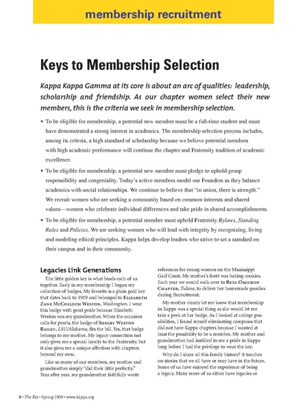 File:THE KEY VOL 126 NO 1 SPRING 2009 update.pdf