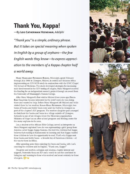 File:THE KEY VOL 126 NO 1 SPRING 2009 update.pdf