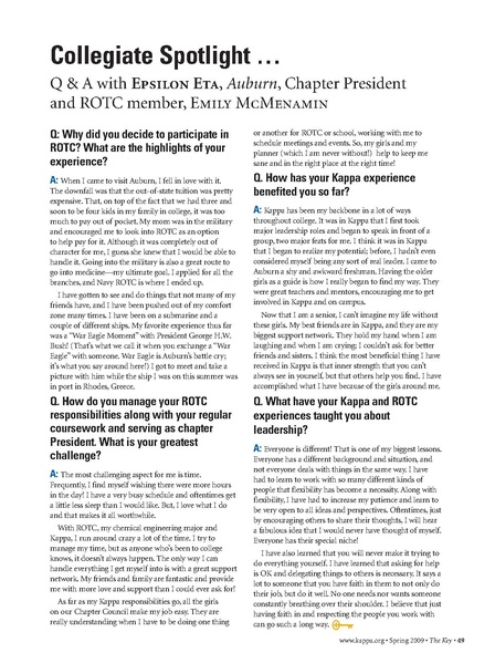 File:THE KEY VOL 126 NO 1 SPRING 2009 update.pdf